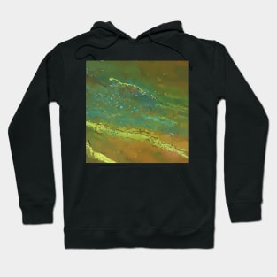 Dirty Pour Acrylic Organic Textures - WelshDesignsTP001 Hoodie